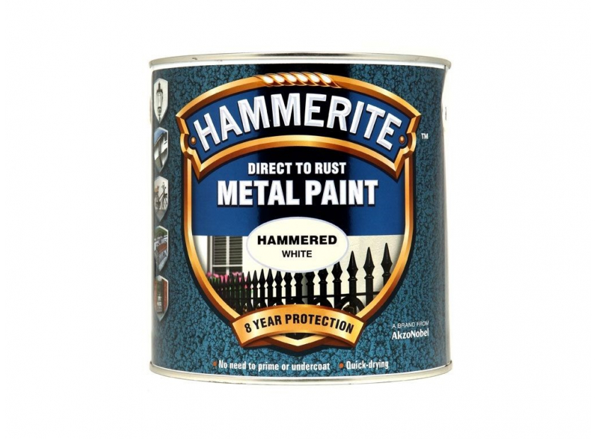 How to paint a metal garage door - Using Hammerite
