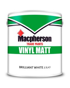 Macpherson Vinyl Matt Brilliant White