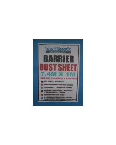 Barrier Long Dust Sheet 9M x 1M