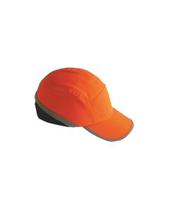 Baseball Bump Cap Hi Viz Orange