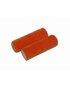 Flock Foam Mini Paint Roller 4 Inch 2 Pack