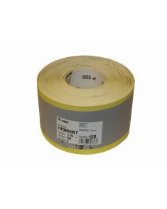 Hiomant Abrasive Paper Roll 120 Grit Fine 50M