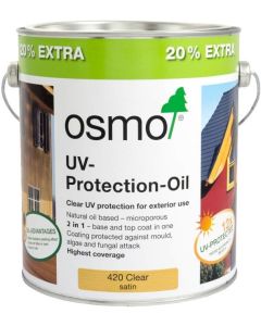 Osmo UV Protection Oil Extra 420 Clear Satin