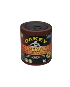 Oakey Superflex Sandpaper 80 Grit 5M