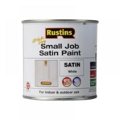 Rustins Quick Dry Small Job Satin White - 250ml