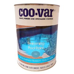 Coo-Var Swimming Pool Paint - Clear - 1 Litre