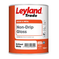 Leyland Trade Non Drip Gloss Brilliant White