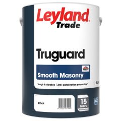 Leyland Trade Smooth Masonry Black - 5 Litres