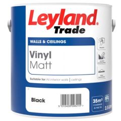 Leyland Trade Vinyl Matt Black