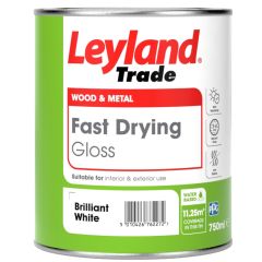Leyland Trade Fast Drying Gloss Brilliant White
