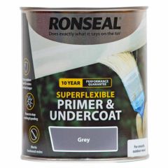 Ronseal 10 Year Super Flexible Primer and Undercoat Grey 750ml