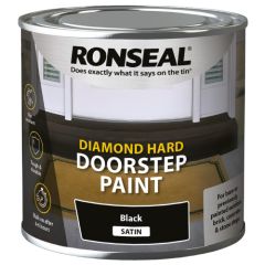 Ronseal Diamond Hard Doorstep Paint Black