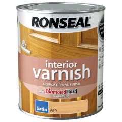 Ronseal Interior Varnish Ash Satin