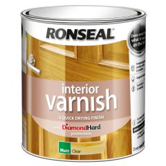 Ronseal Interior Varnish Matt Clear 2.5 Litre