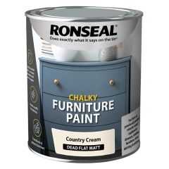 Ronseal Chalky Furniture Paint Cream 750ml