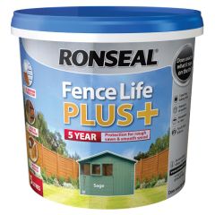 Ronseal Fence Life Plus Sage 5 Litre