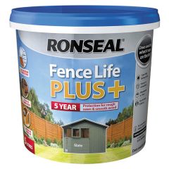 Ronseal Fence Life Plus Slate 5 Litre