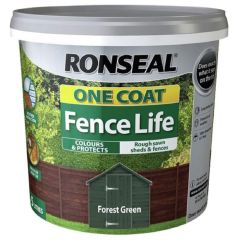 Ronseal One Coat Fence Life Forest Green
