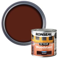 Ronseal 10 Year Woodstain Walnut Satin