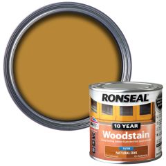 Ronseal 10 Year Woodstain Natural Oak Satin