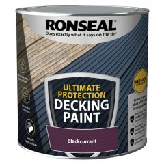 Ronseal Ultimate Protection Decking Paint Blackcurrant