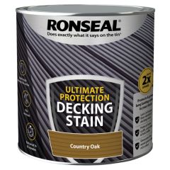 Ronseal Ultimate Protection Decking Stain Country Oak