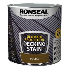 Ronseal Ultimate Protection Decking Stain Dark Oak