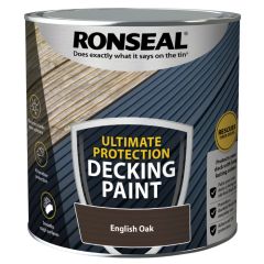 Ronseal Ultimate Protection Decking Paint English Oak