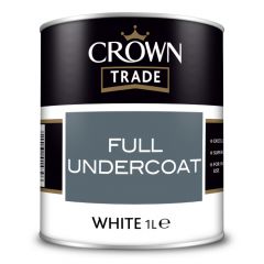 Crown Trade Full Undercoat White