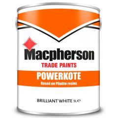 Macpherson Powerkote Brilliant White 5 Litre