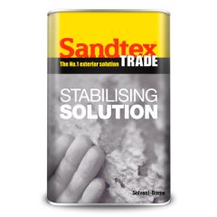 Sandtex Trade SB Exterior Stabilising Solution - Clear 5 Litre