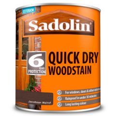 Sadolin Quick Dry Woodstain Jacobean Walnut