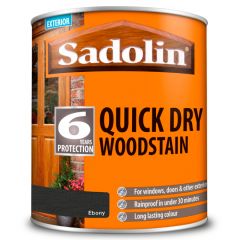 Sadolin Quick Dry Woodstain Ebony