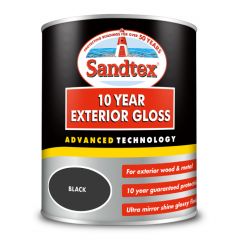 Sandtex Retail 10 Year Exterior Gloss Black
