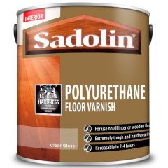 Sadolin Polyurethane Floor Varnish Clear Gloss