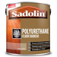 Sadolin Polyurethane Floor Varnish Clear Satin