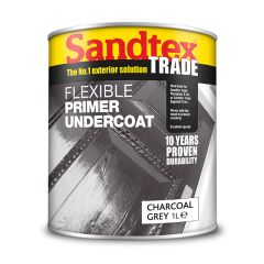Sandtex Trade Exterior Flexible Primer Undercoat - Charcoal Grey