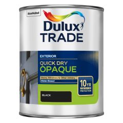 Dulux Trade Quick Dry Opaque Black