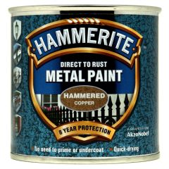 Hammerite Hammered Direct To Rust Metal Paint Copper