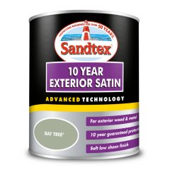 Sandtex 10 Year Exterior Satin - Bay Tree