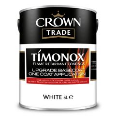 Crown Trade Timonox Upgrade Basecoat White 5 Litre