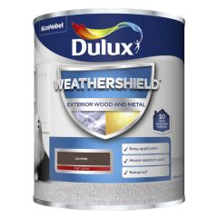 Dulux Weathershield Gloss Conker 750 ml