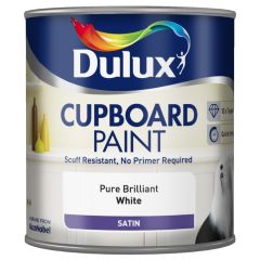 Dulux Cupboard Paint Pure Brilliant White 600 ml