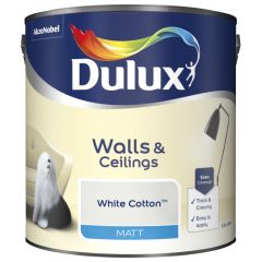 Dulux Matt White Cotton