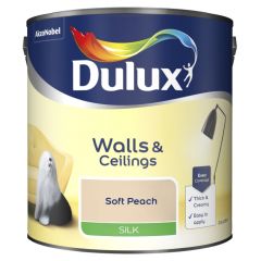 Dulux Silk Soft Peach 2.5 Litre