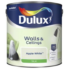 Dulux Silk Apple White 2.5 Litre