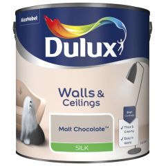 Dulux Silk Malt Chocolate 2.5 Litre