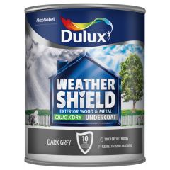 Dulux Weathershield Quick Dry Undercoat Dark Grey