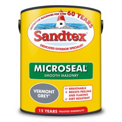 Sandtex Retail Ultra Smooth Masonry Vermont Grey 5 Litre