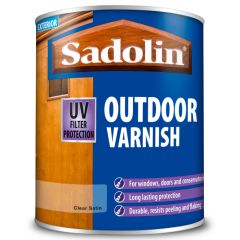 Sadolin Outdoor Varnish - Clear Satin